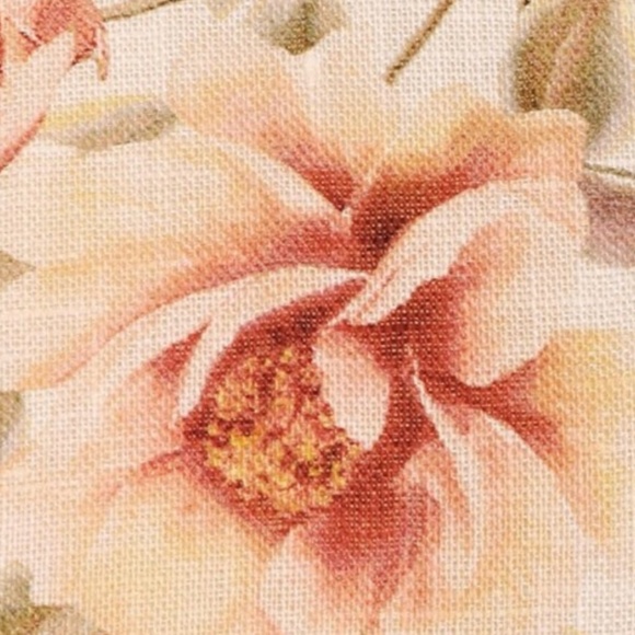 Zimmermann Rosa Linen Floral Minidress Size 2 US 8 - Picture 7 of 11